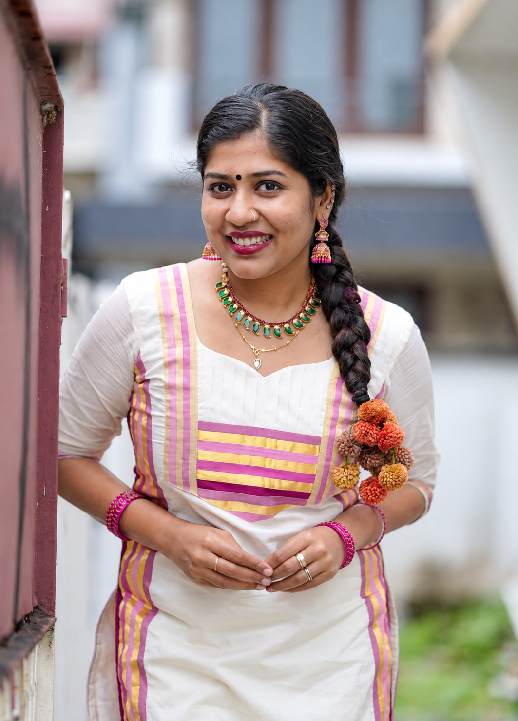 Parandi inspired handcrafted braid hair accessory — Kunjalam by KANAV Store