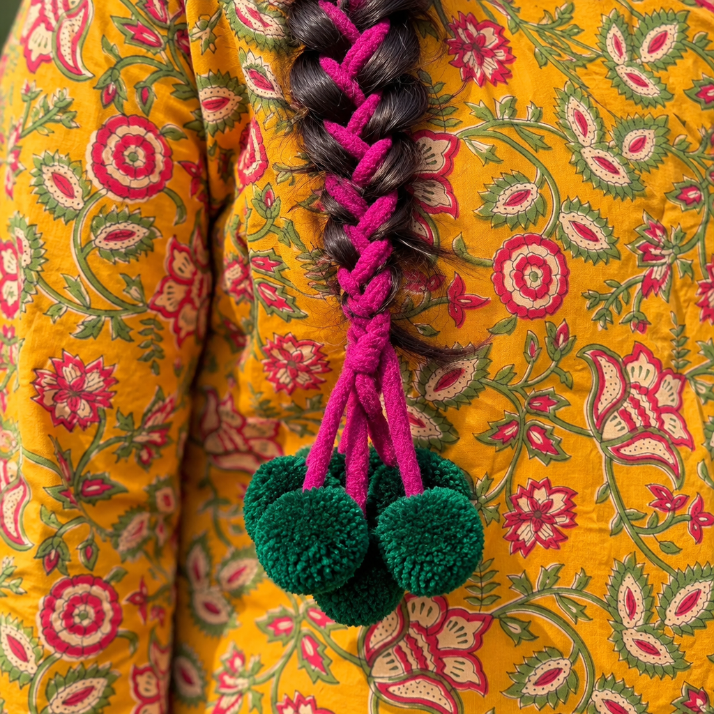 Tulsi kunjalam hair accessory