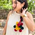Kathakali inspired Kerala Kunjalam hair accessory for classical dance and bridal styling
