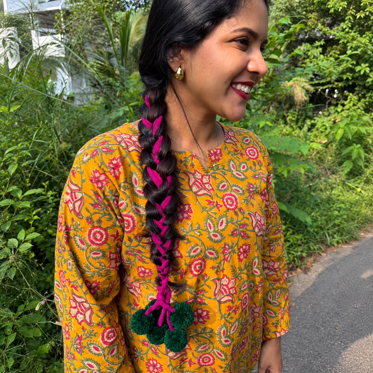 Tulsi kunjalam hair accessory