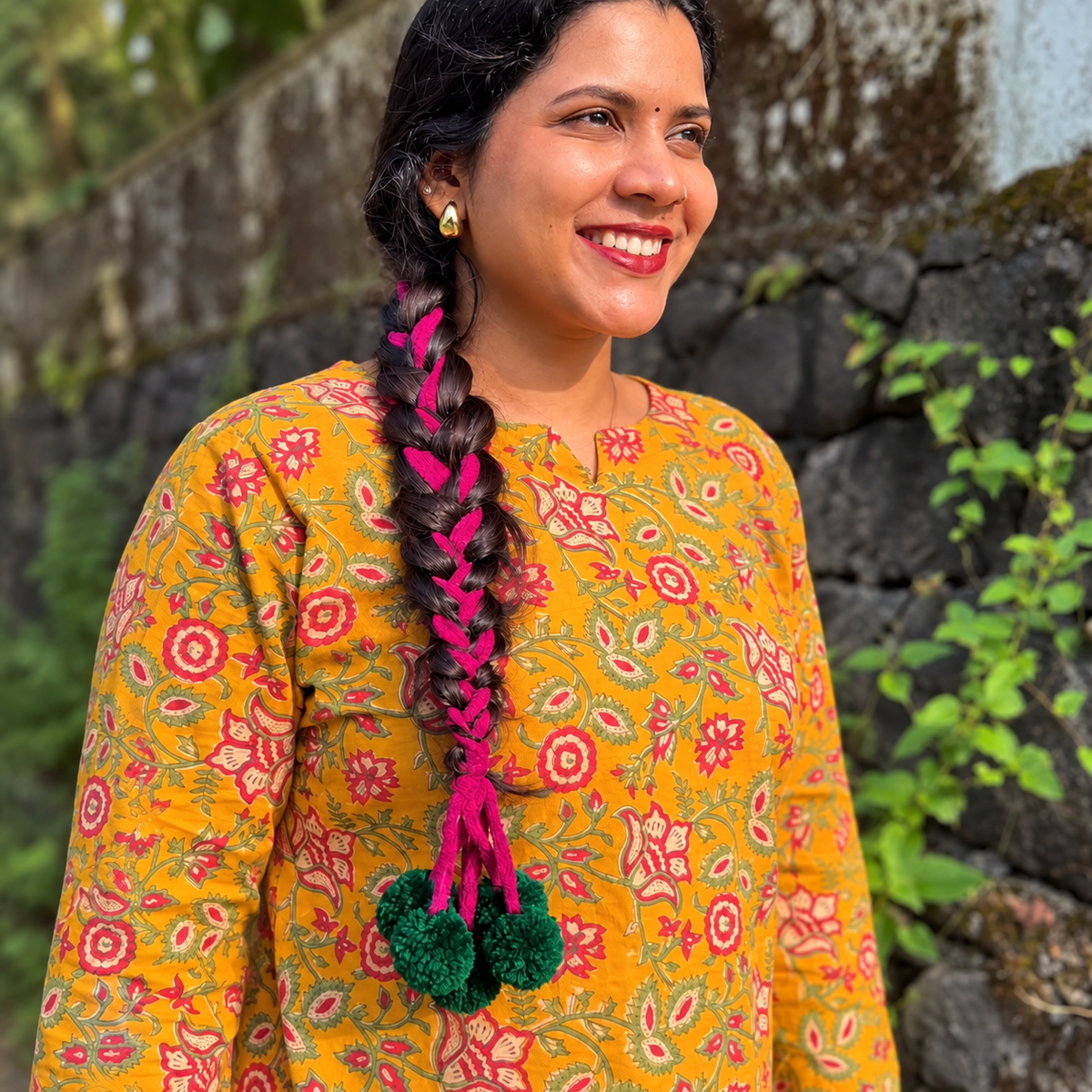 Tulsi kunjalam hair accessory